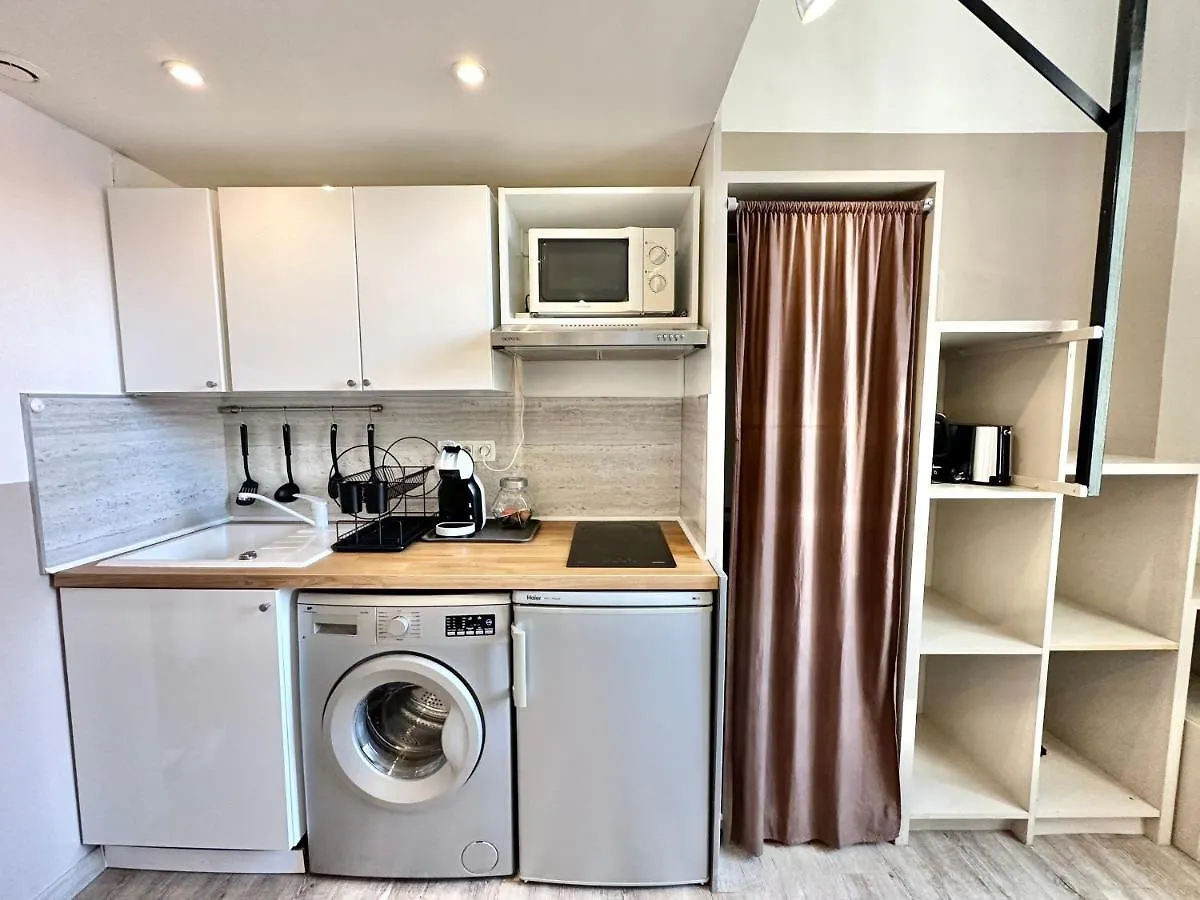 Apartment Studio Avec Clim A 100M Plage - 15Min Centre Ville Nice